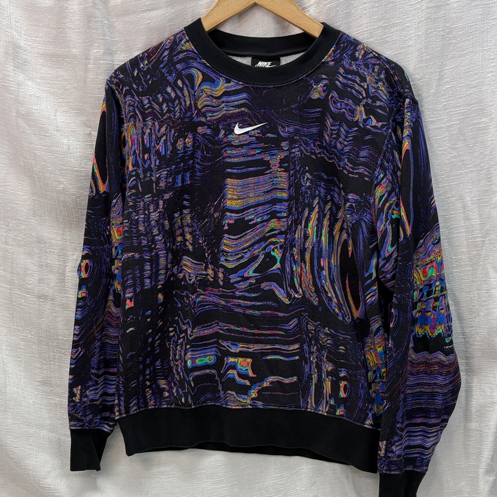Nike Women’s Loose Fit Dance Trendy Print Sweatshirt, size small, authentic